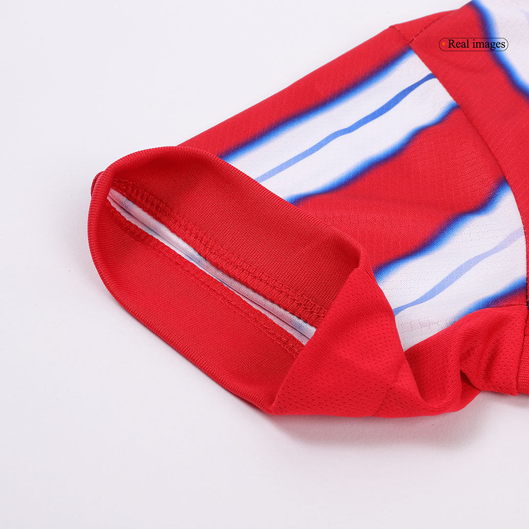 Kit de fútbol local del Atlético de Madrid para niños (Kit y pantalón corto) 2024/25