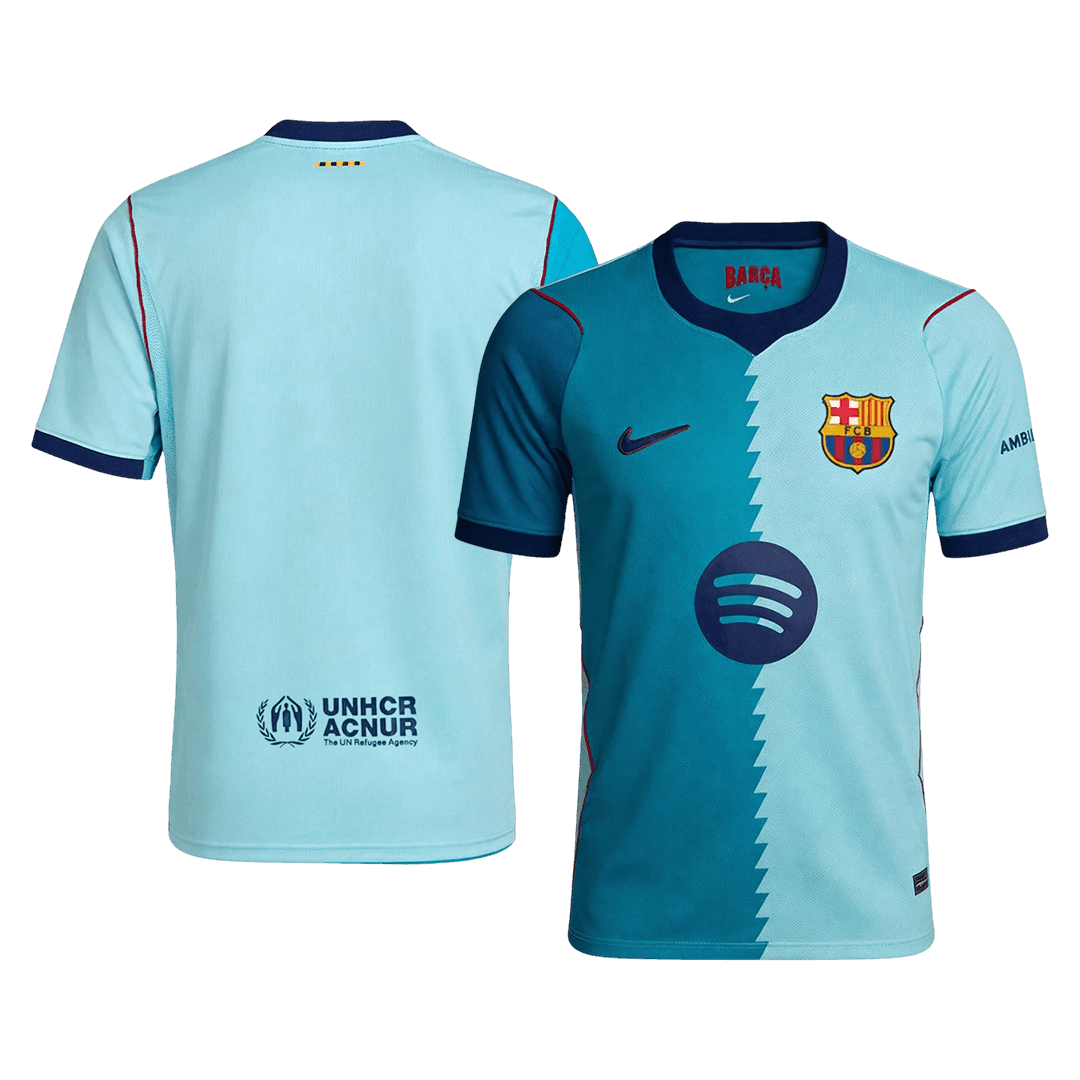Camiseta de fútbol del Barcelona para hombre, versión para aficionados, temporada 2026/27, color azul.