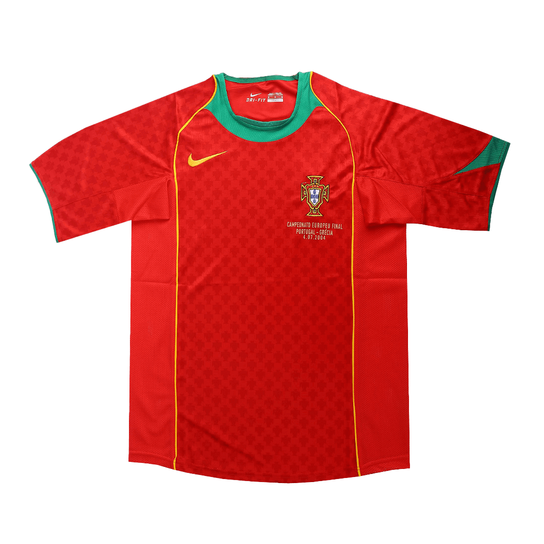 Camiseta retro de fútbol local de Portugal 2004 - Final de la Eurocopa