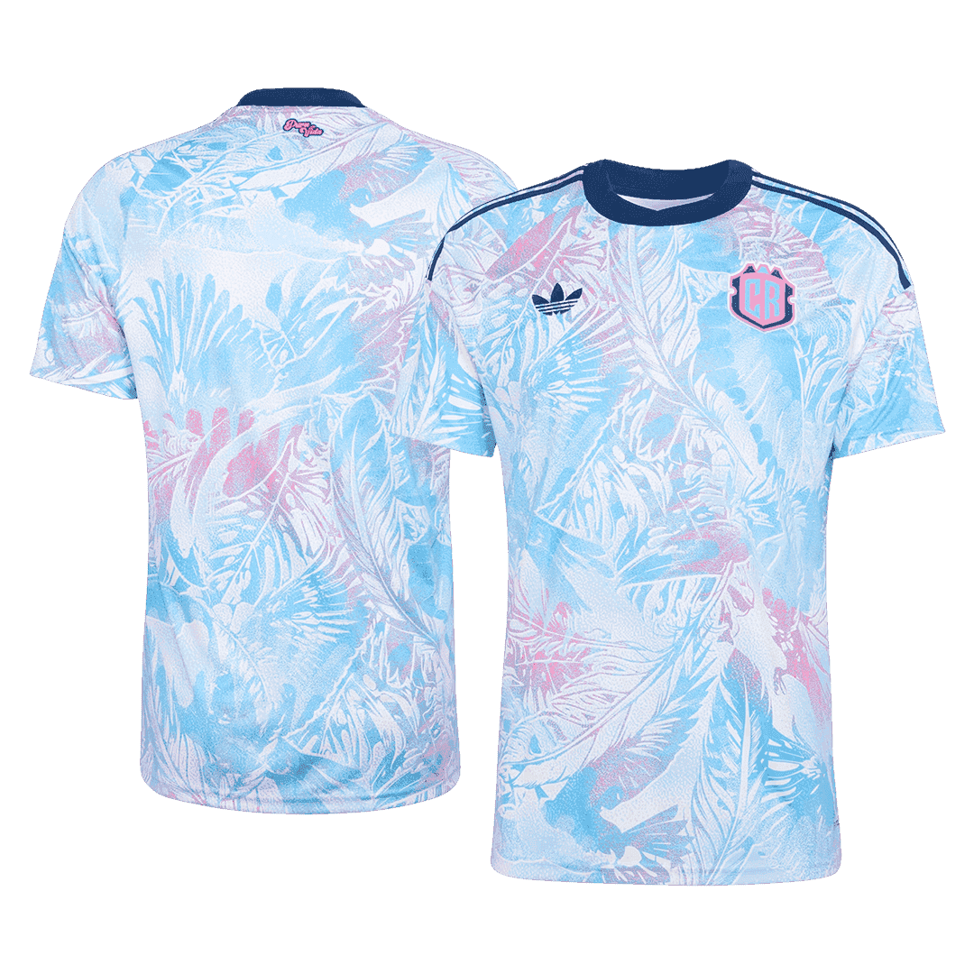 Camiseta de fútbol de Costa Rica para hombre, visitante, Copa Mundial 2026, azul
