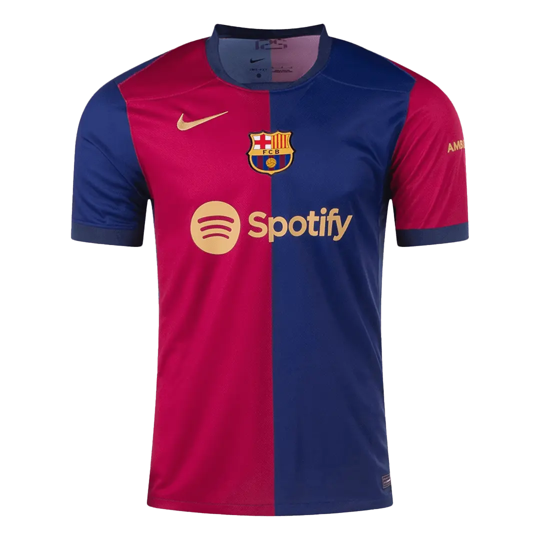 Camiseta de fútbol local del Barcelona LAMINE YAMAL #19 2024/25 - UCL