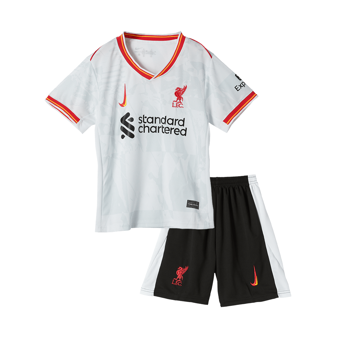 Kit infantil barata del Liverpool (3.ª equipación) 2024/25 (camiseta y pantalón corto)