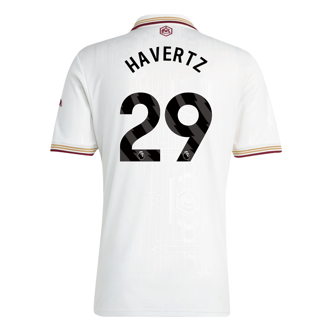 Camiseta de fútbol visitante Havertz #29 del Arsenal 2025/26