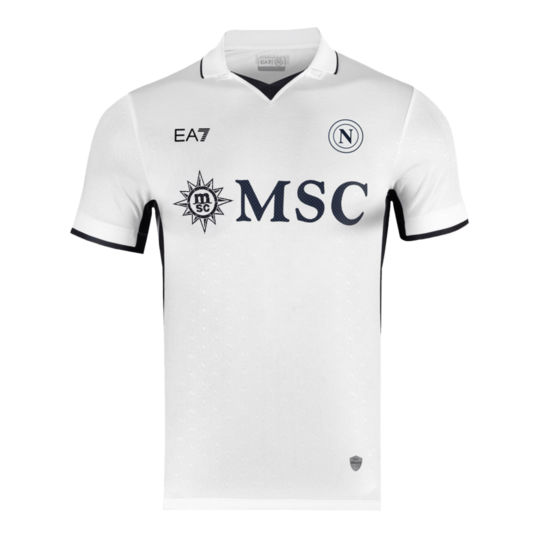 Camiseta de fútbol visitante auténtica del Napoli 2024/25