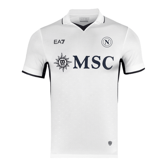 Camiseta de fútbol visitante auténtica del Napoli 2024/25