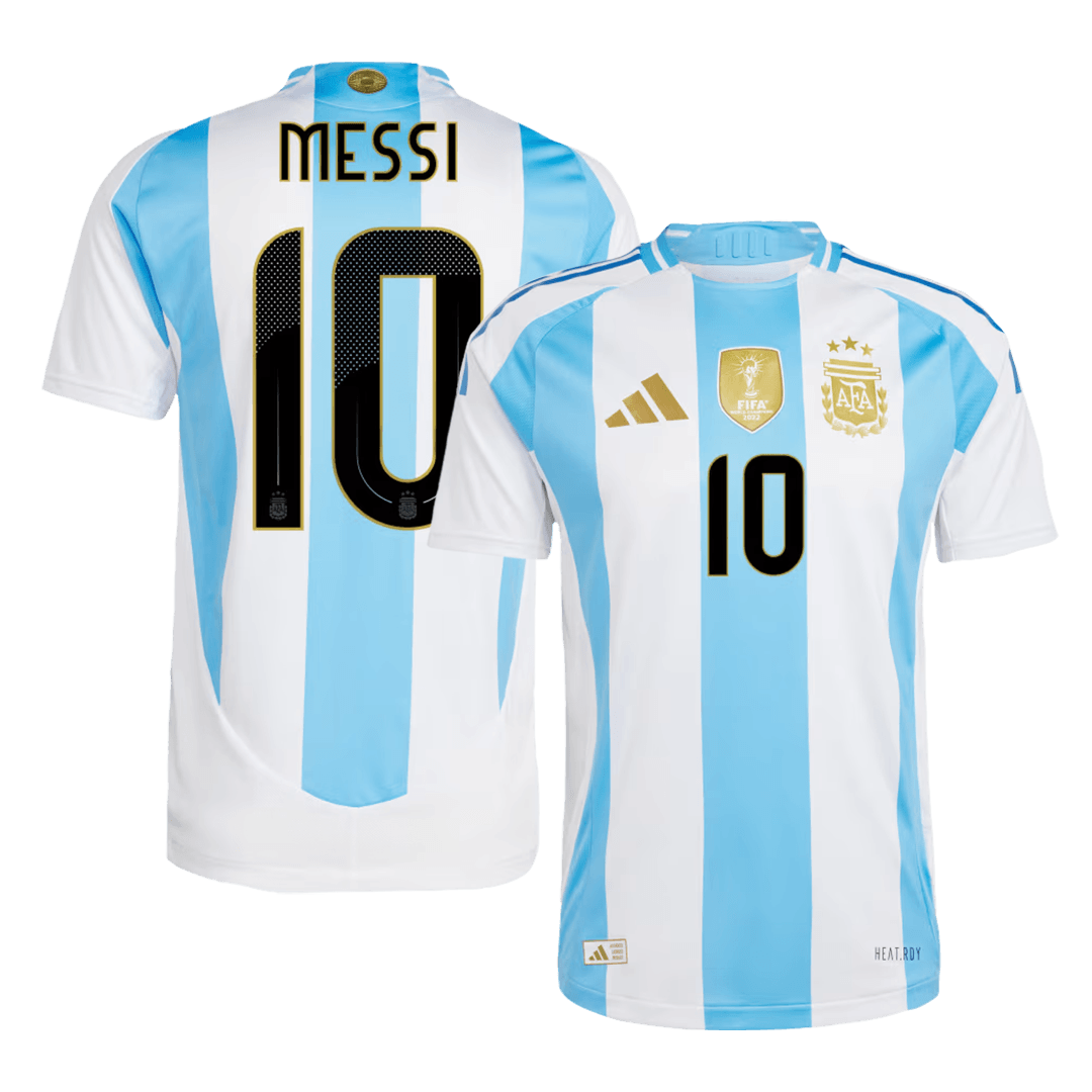 Camiseta de fútbol local auténtica de Argentina MESSI #10 2024