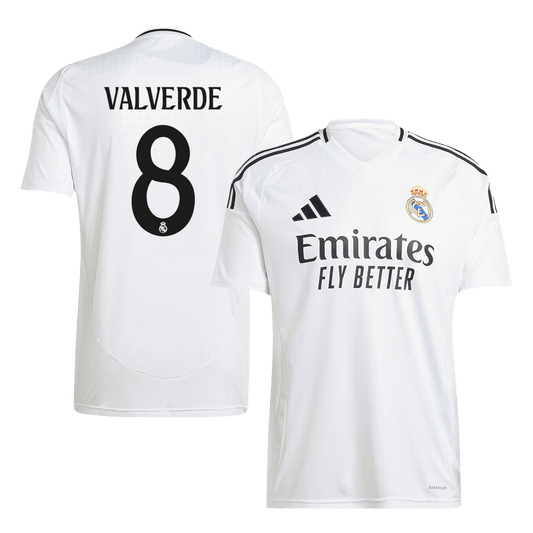 Camiseta de fútbol local del Real Madrid VALVERDE #8