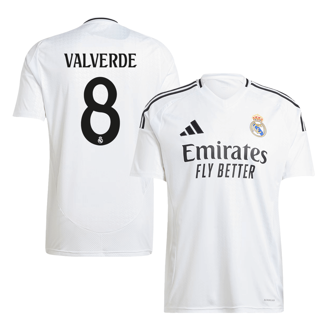 Camiseta de fútbol local del Real Madrid VALVERDE #8 (grande)