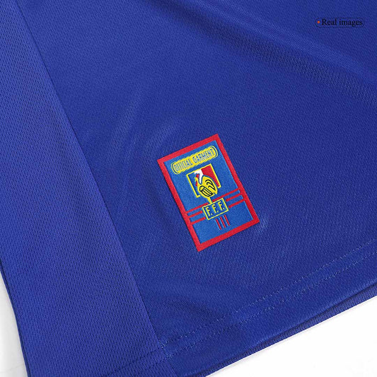 Camiseta retro de fútbol local de Francia de ZIDANE #10 1998