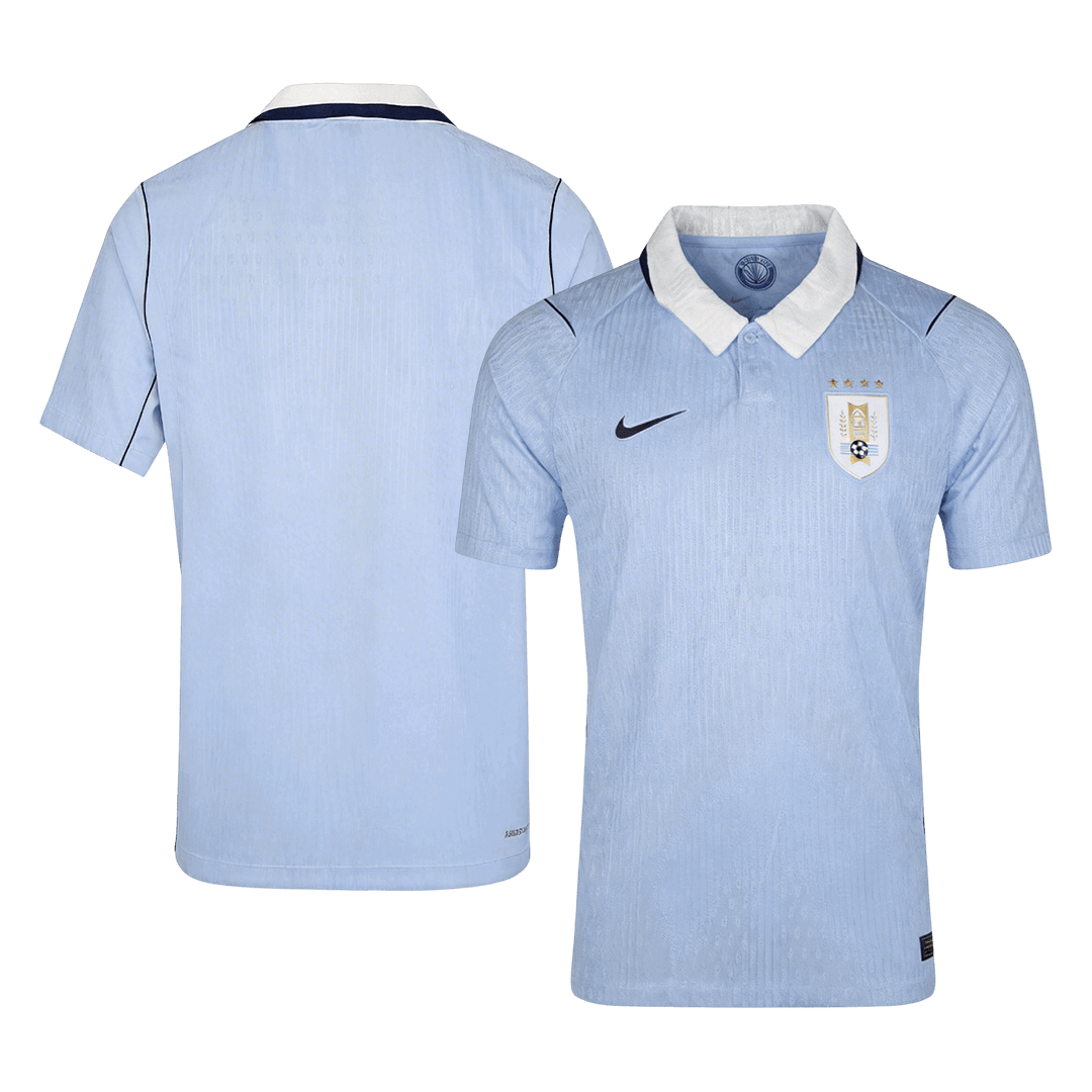 Camiseta de local de Uruguay para hombre, versión Mundial 2026 - Corte ajustado