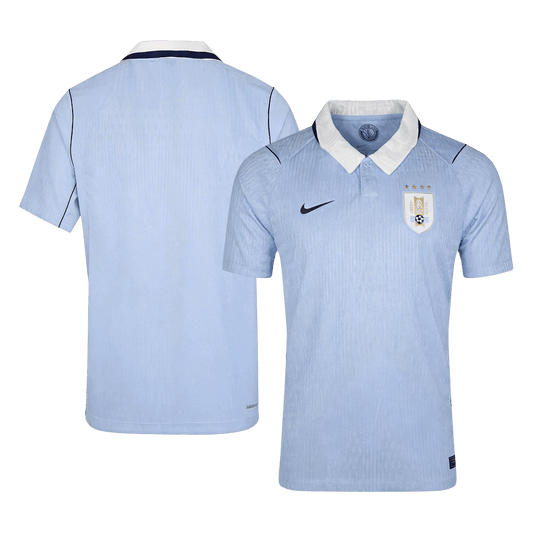 Camiseta de local de Uruguay para hombre, versión Mundial 2026 - Corte ajustado