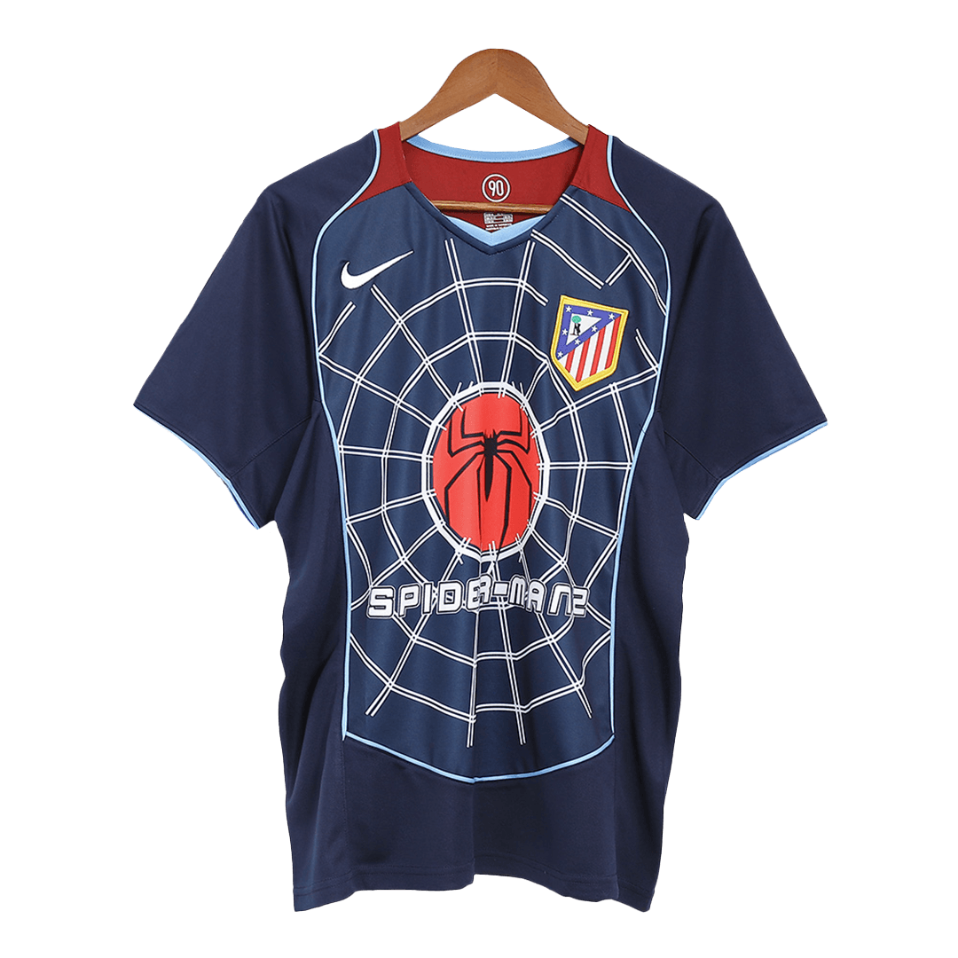 Camiseta retro de fútbol visitante del Atlético de Madrid 2004/05
