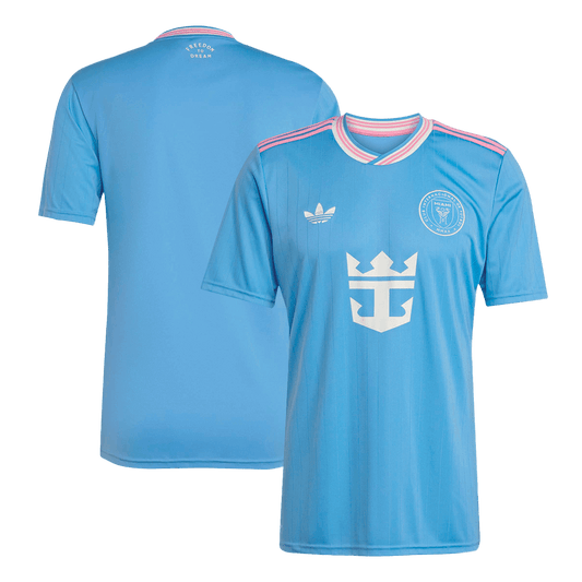 Camiseta de fútbol visitante del Inter Miami 2025, azul, tercera equipación