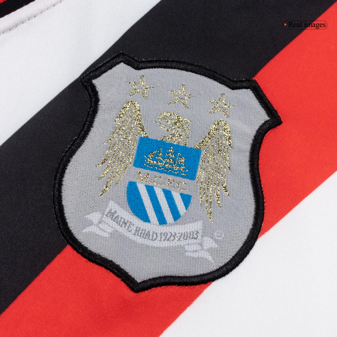 Camiseta retro de fútbol de visitante del Manchester City 2002/03