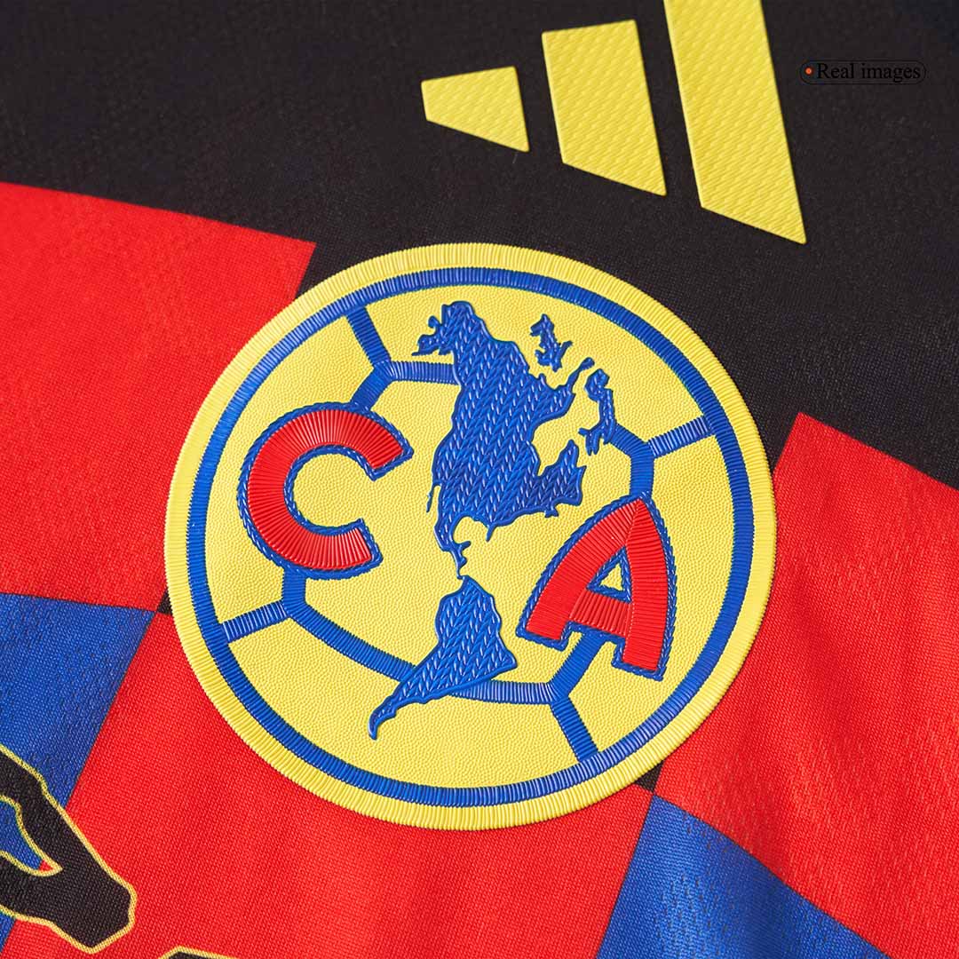 Camiseta de fútbol local auténtica del Club América 2025/26 amarilla