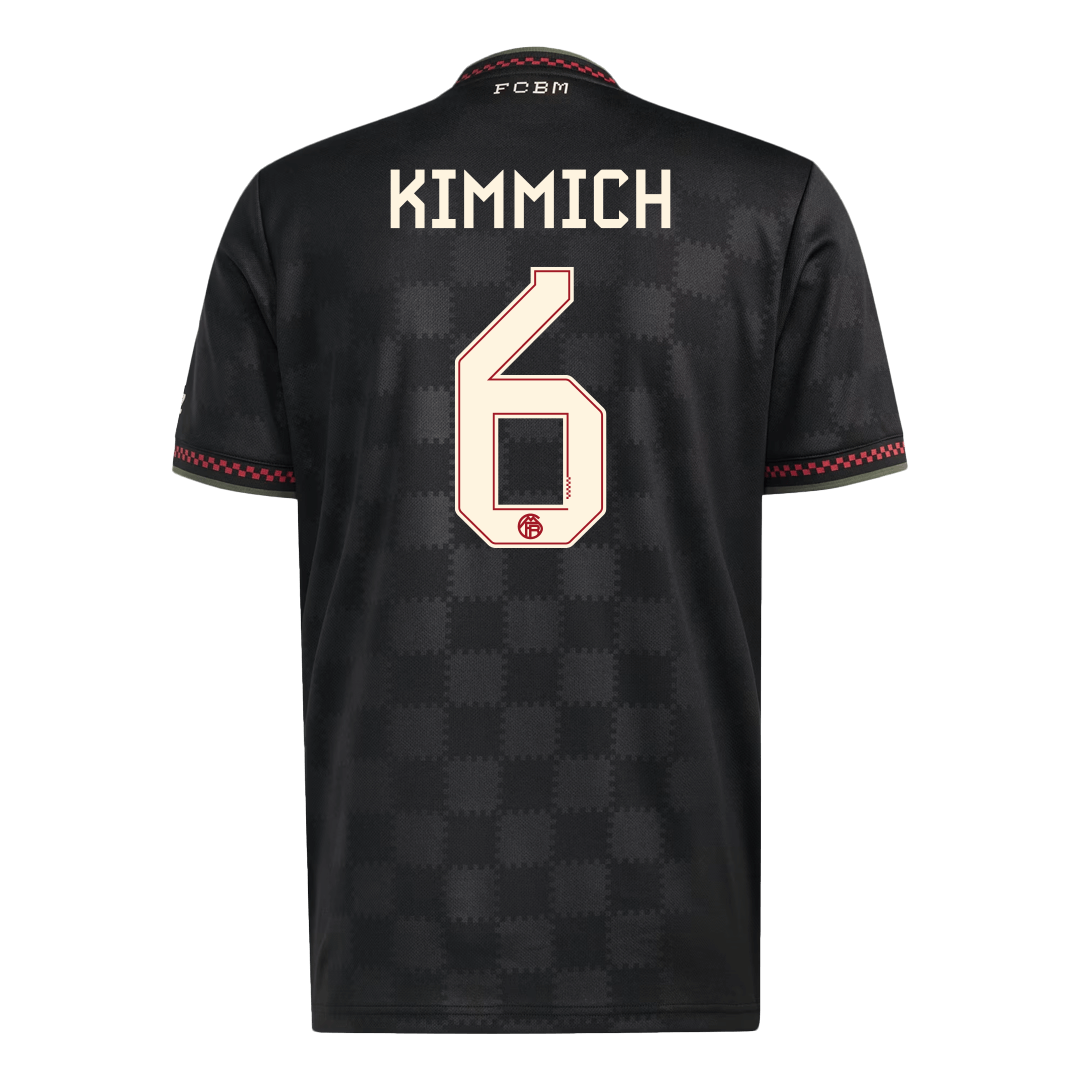 Camiseta de fútbol de visitante KIMMICH #6 del Bayern Múnich 2025/26
