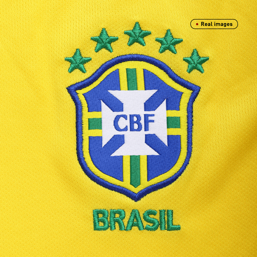 Camiseta retro de fútbol local de Brasil 2004