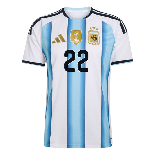 Camiseta Argentina L.MARTÍNEZ Local Hombre #22 Copa Mundial 2026 [PREMIUM]