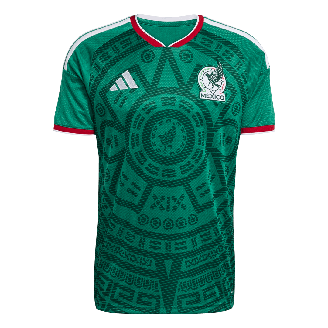 Uniforme local de México (camiseta + pantalón corto + calcetines) para el Mundial 2026