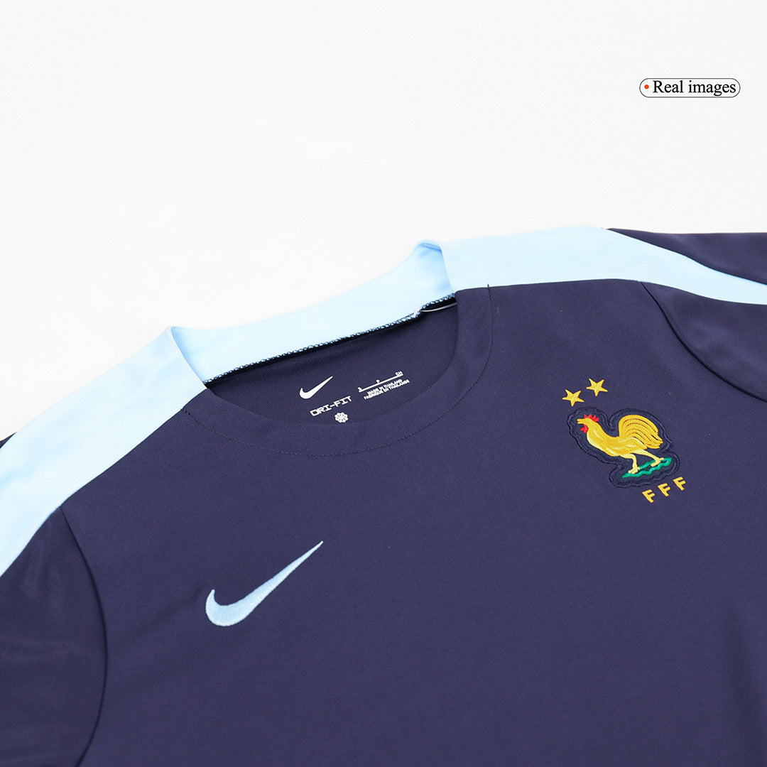 Camiseta de fútbol de Francia antes del partido de la Eurocopa 2024