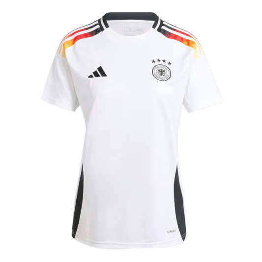 Camiseta de fútbol local de Alemania para mujer, Eurocopa 2024