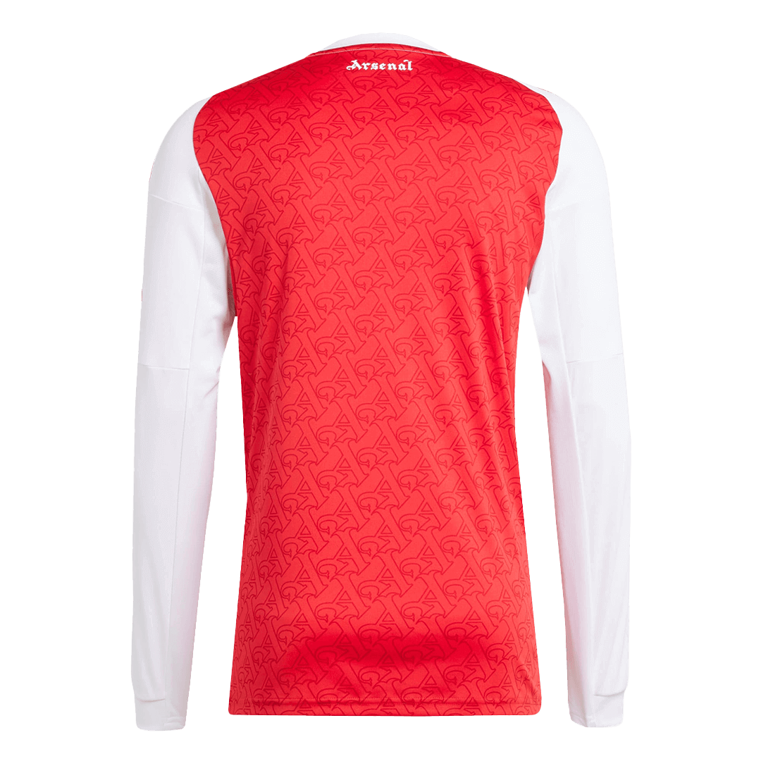 Camiseta de fútbol de manga larga del Arsenal 2025/26, roja