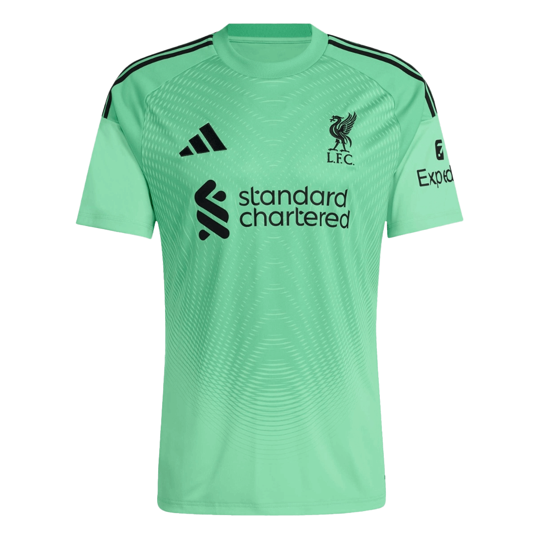 Camiseta de portero del Liverpool 2025/26