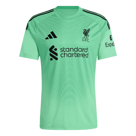 Camiseta de portero del Liverpool 2025/26
