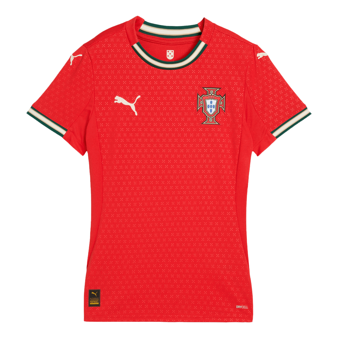 Camiseta de fútbol local de Portugal para mujer 2025