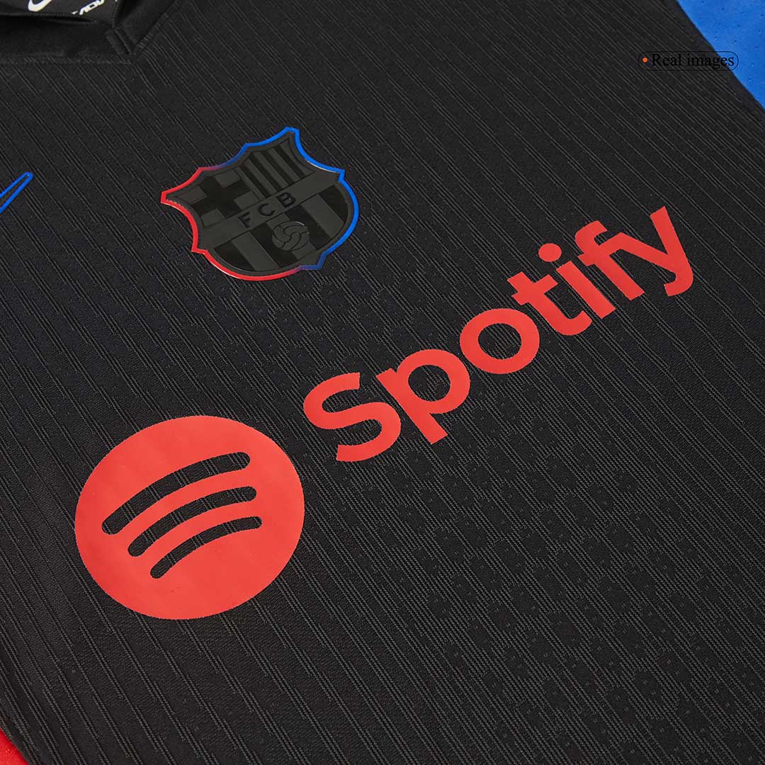 Camiseta de fútbol visitante auténtica del Barcelona 2024/25