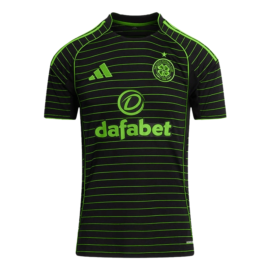 Camiseta de fútbol visitante del Celtic 2025/26 negra