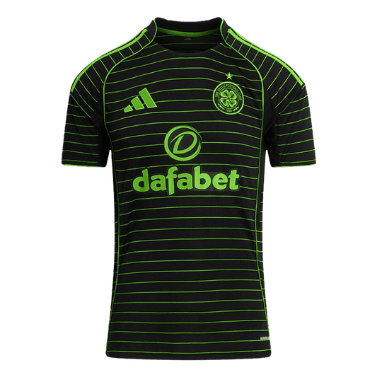 Camiseta de fútbol visitante del Celtic 2025/26 negra