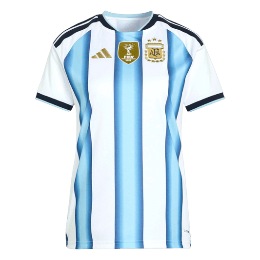 Camiseta de fútbol local de Argentina para mujer 2026