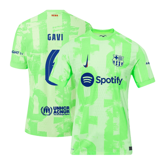 Camiseta de fútbol GAVI #6 del Barcelona (3.ª equipación) 2024/25 - UCL