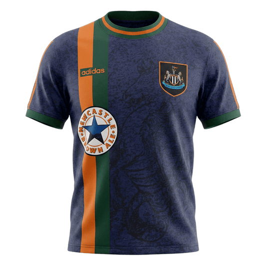Camiseta retro de fútbol visitante del Newcastle United 1997/98