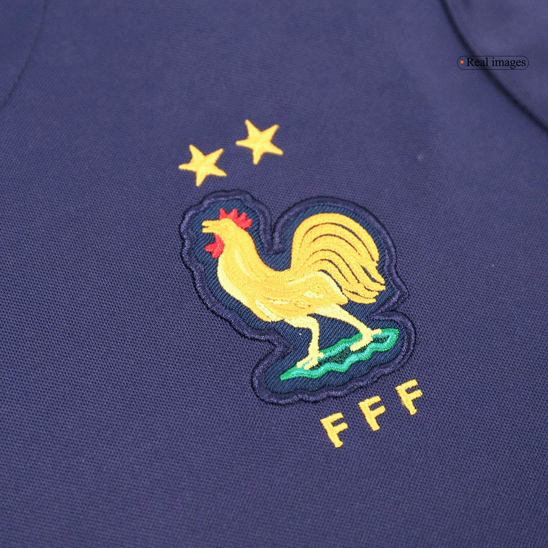Camiseta de fútbol de Francia antes del partido de la Eurocopa 2024