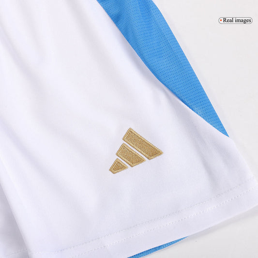 Kit de fútbol local de Argentina para niños (Kit y pantalón corto) Copa América 2024