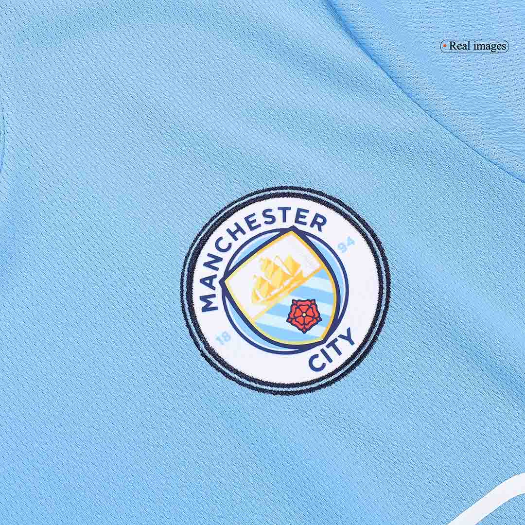 Camiseta de local del Manchester City DE BRUYNE #17 - UCL