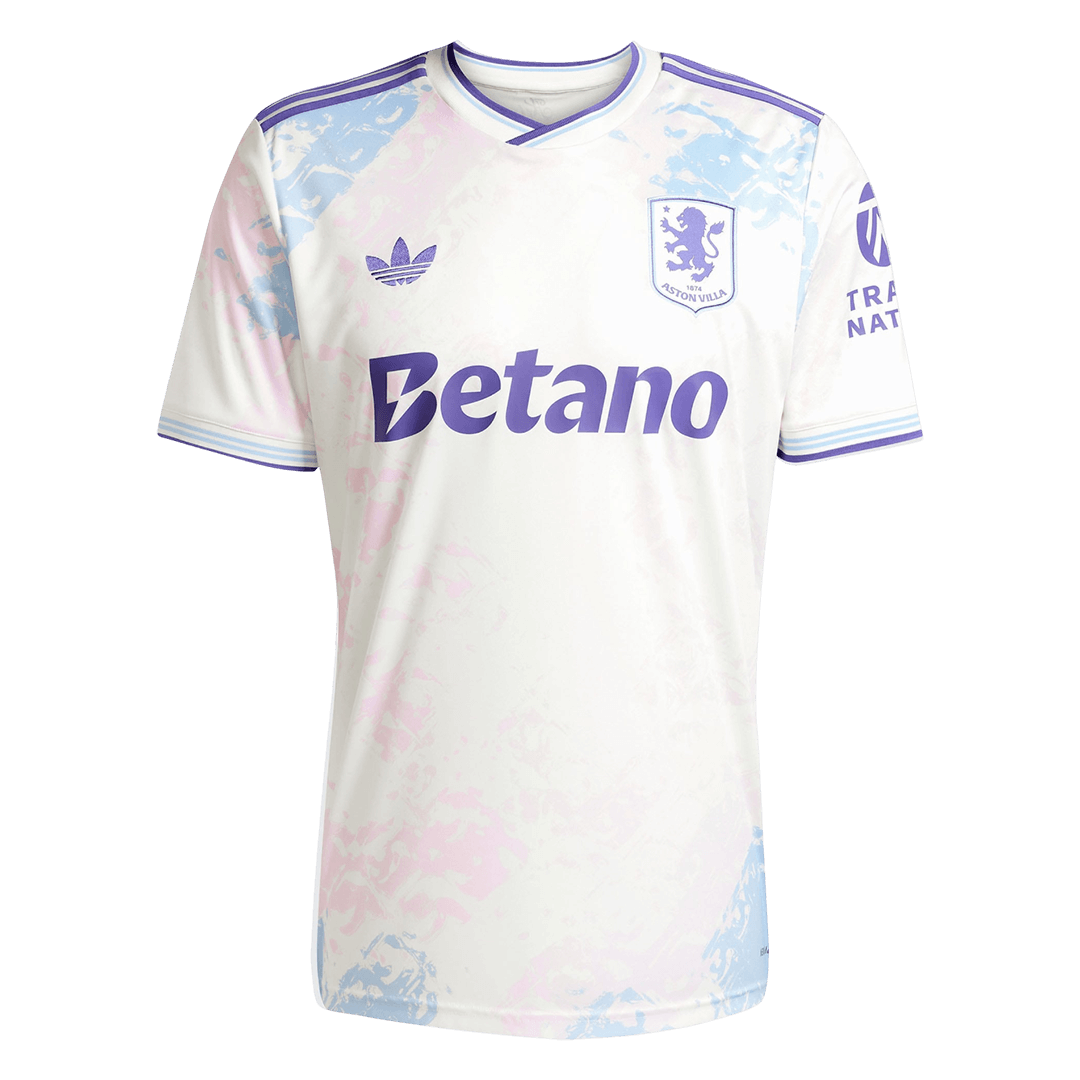 Camiseta de fútbol de visitante del Aston Villa 2025/26