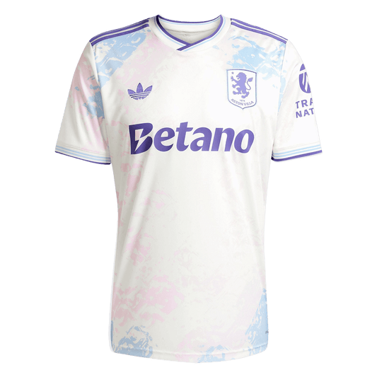 Camiseta de fútbol de visitante del Aston Villa 2025/26