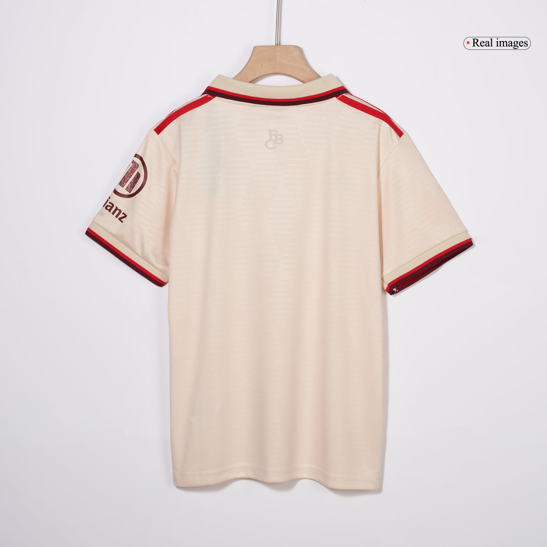 Kit de fútbol infantil de visitante del Bayern Múnich (camiseta y pantalón corto) 2024/25 - UCL