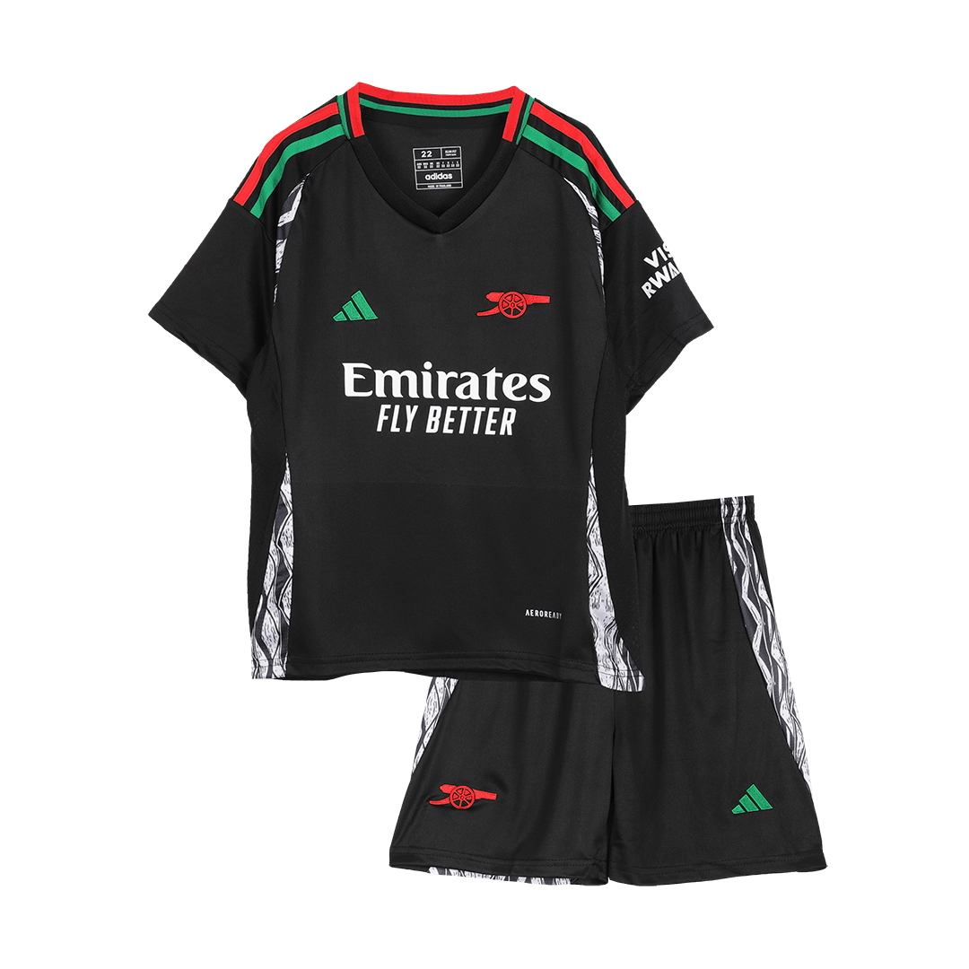 Kit de visitante del Arsenal para niños (Kit y pantalón corto) 2024/25