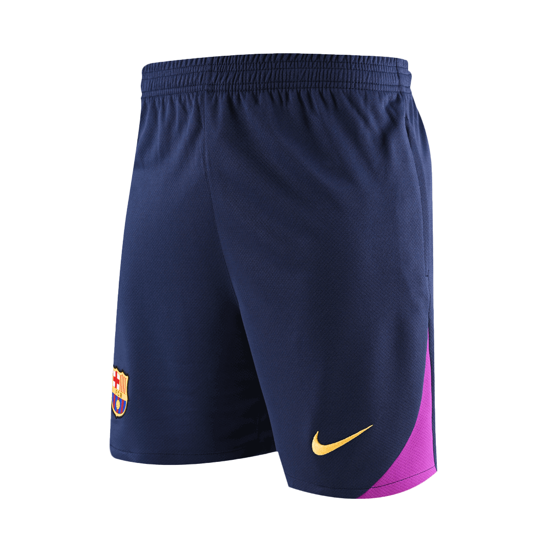 Pantalón corto de entrenamiento prepartido del Barcelona 2025/26 azul marino