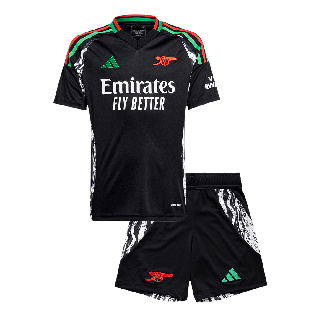 Kit de visitante del Arsenal para niños (Kit y pantalón corto) 2024/25
