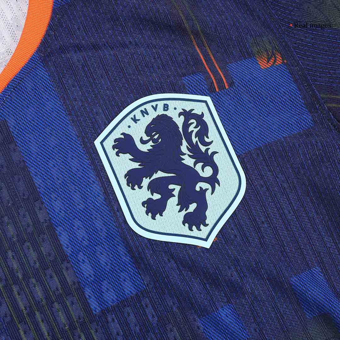 Camiseta auténtica de visitante de Holanda para la Eurocopa 2024