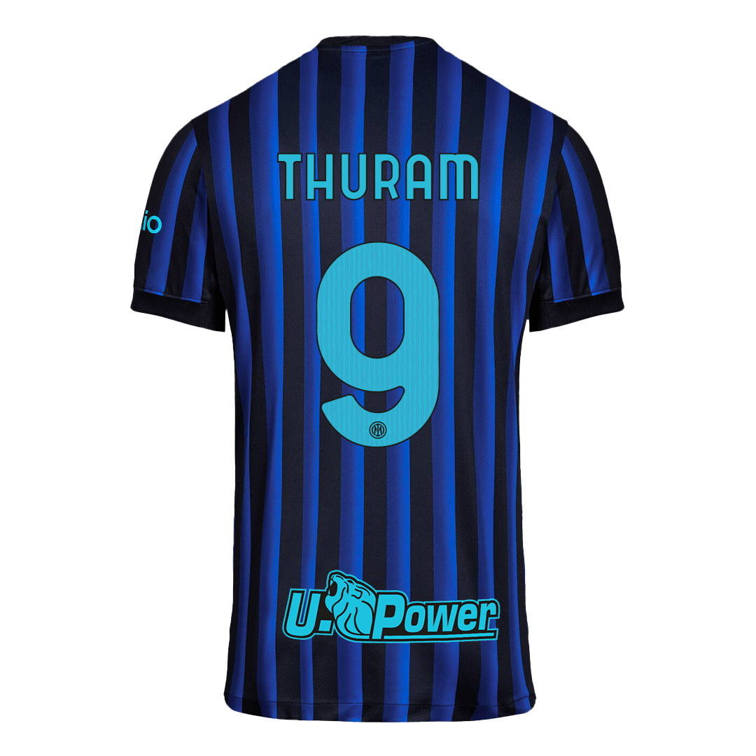 Camiseta de fútbol local Thuram #9 del Inter de Milán 2025/26