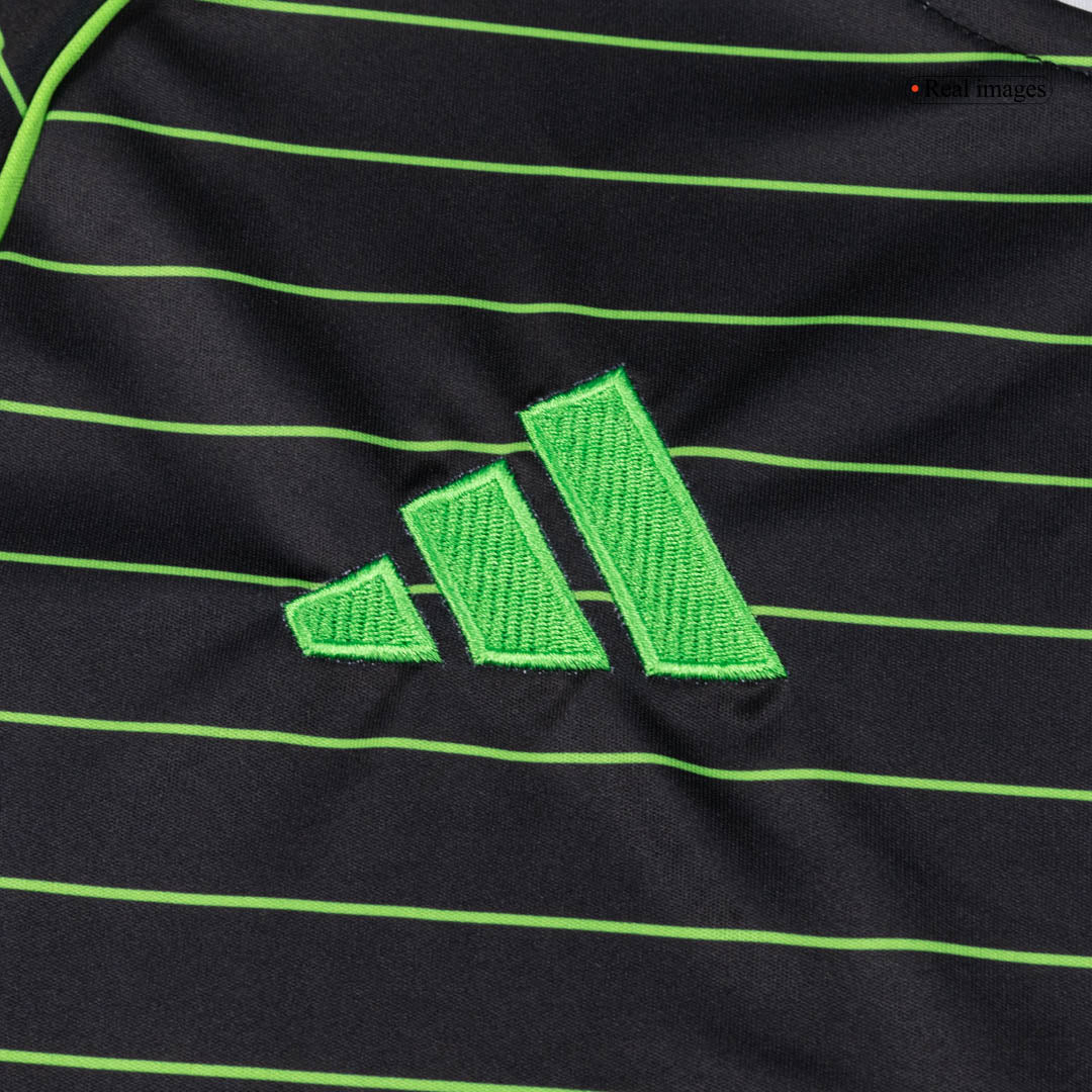 Camiseta de fútbol visitante del Celtic 2025/26 negra