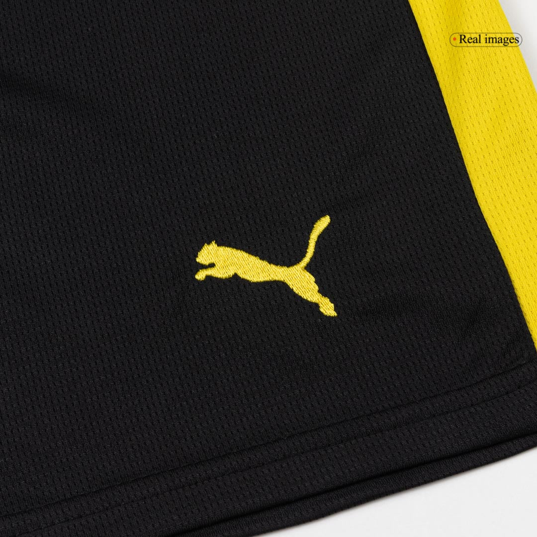 Kit de camiseta de fútbol local del Borussia Dortmund para niños (camiseta, pantalón corto y calcetines) 2025/26