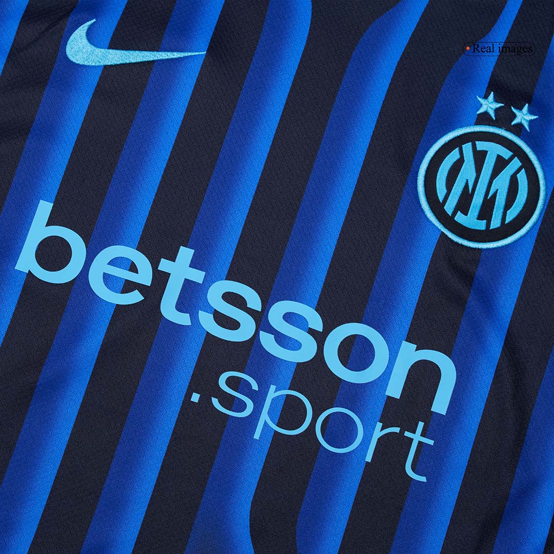 Kit de camiseta de fútbol local del Inter de Milán (camiseta, pantalón corto y medias) 2025/26