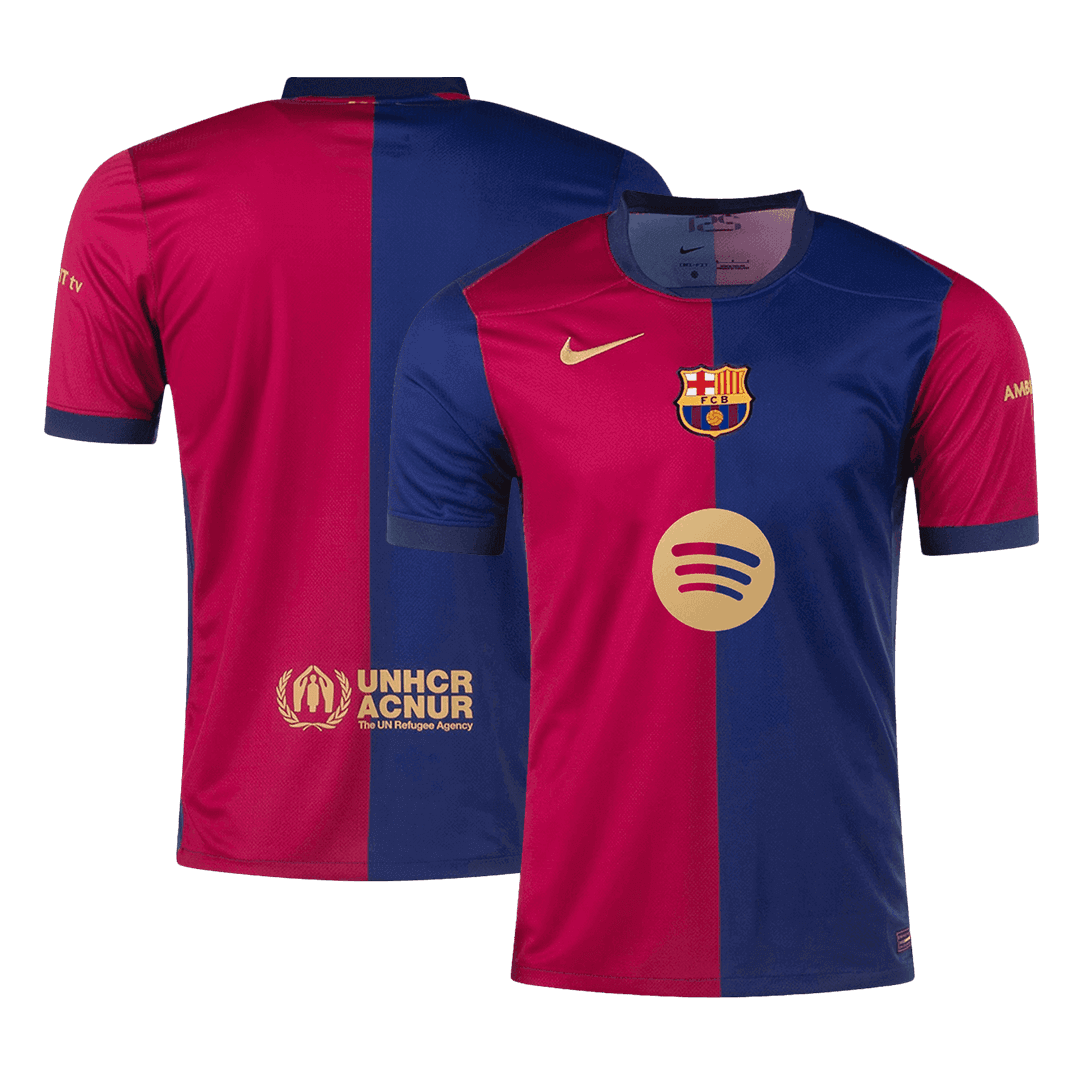 Camiseta de fútbol local del Barcelona 2024/25 - Logotipo de Spotify sin texto